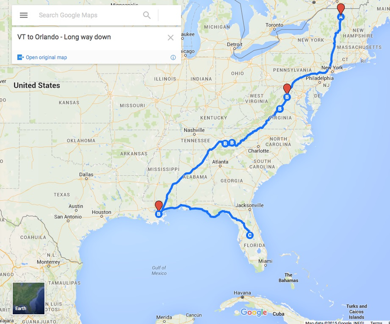 Illustration for article titled East Coast Road Trip